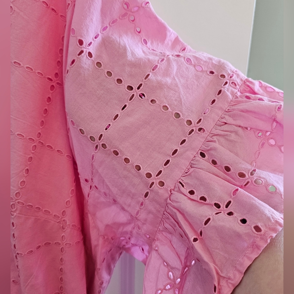 NWT Crown & Ivy Pink Midi Dress - Picture 4 of 8